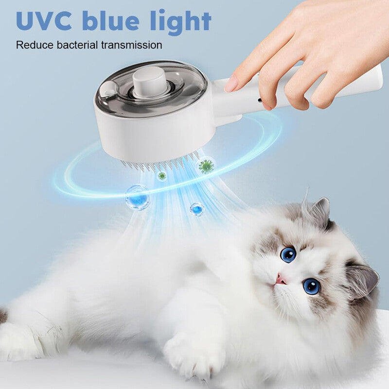 4-in-1 Steam Pet Brush